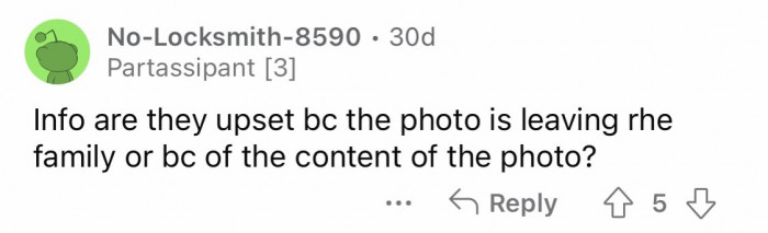 3. Why are they upset?