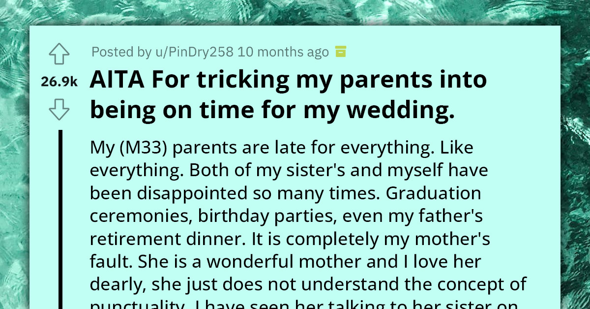 Man Pulls An Awesome Trick To Make His Parents Arrive Early For His Wedding, Cousin Sells Him Out Afterwards
