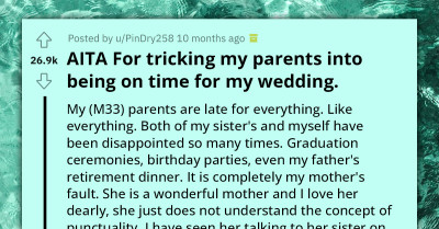 Man Pulls An Awesome Trick To Make His Parents Arrive Early For His Wedding, Cousin Sells Him Out Afterwards