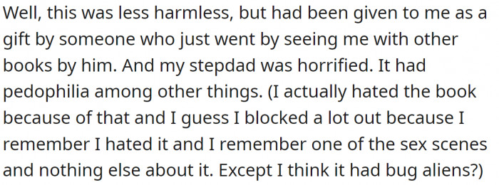 The book was horrible