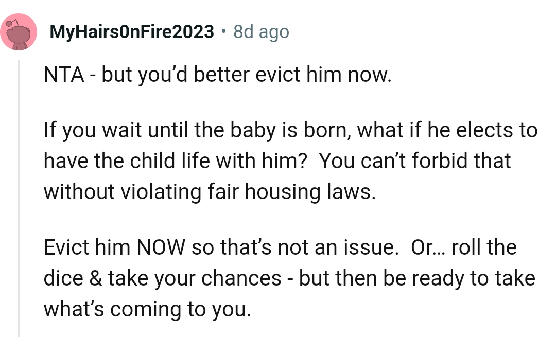 And the comments from other Redditors roll in...