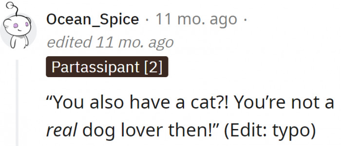 By that reasoning, this could also happen