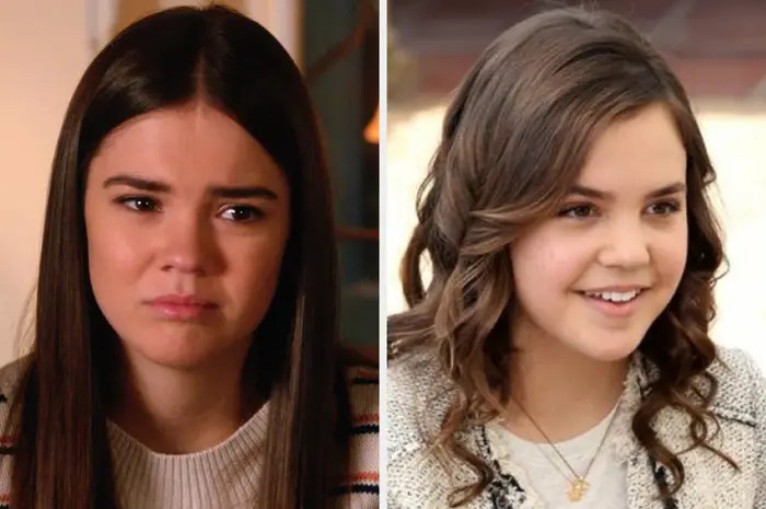 2. Callie Jacob (Maia Mitchell) and Sophia Quinn (Bailee Madison) from The Fosters