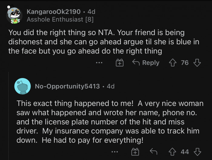 No matter how the coworker feels about it, OP did the right thing and should be proud of themselves.