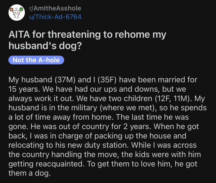 Here's the original post by Reddit user u/Thick-Ad-6764: