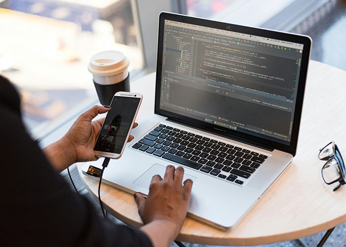 A reliable computer, whether a laptop or desktop.