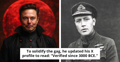 Elon Musk Claims He’s A 3,000-Year-Old Time-Traveling Vampire Alien, And The Internet Can’t Handle It