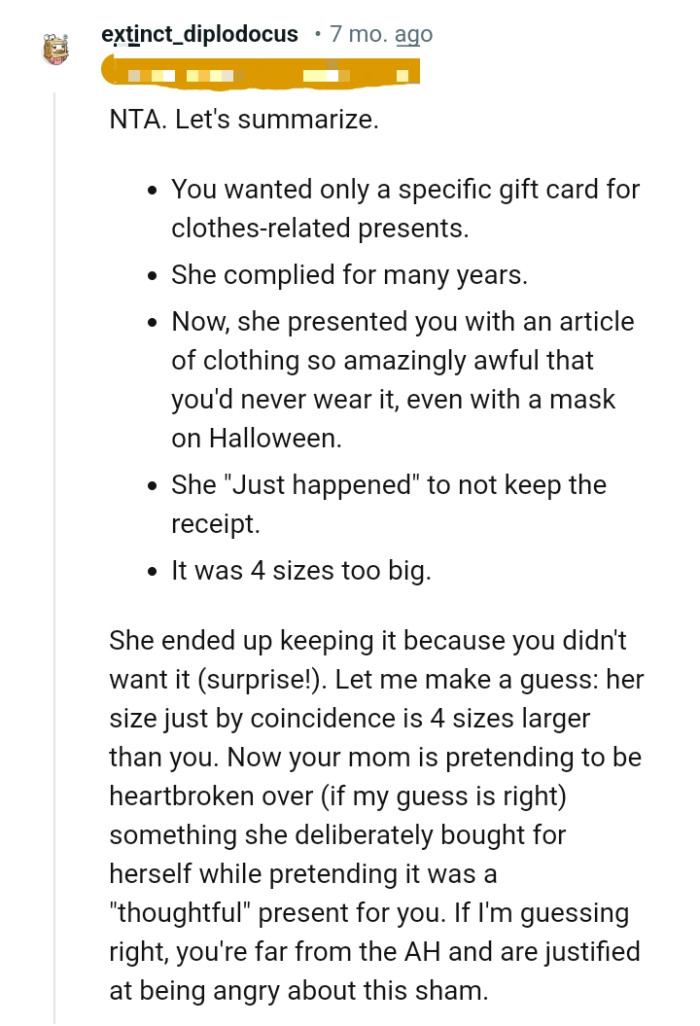 This Redditor Summarizes the Whole Story