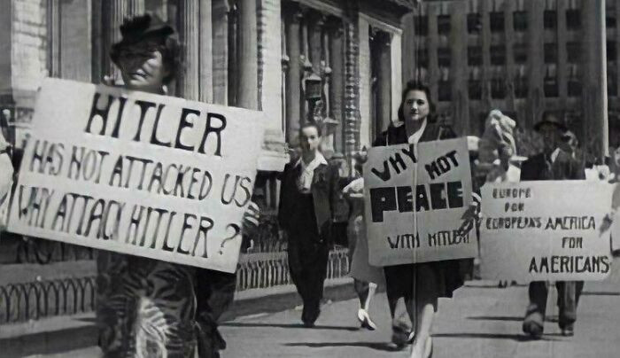 "NYC Protest, July 7, 1941"