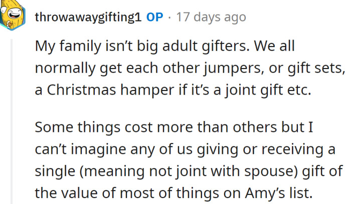 And the OP explained