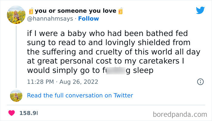 30. If I Were a Baby…