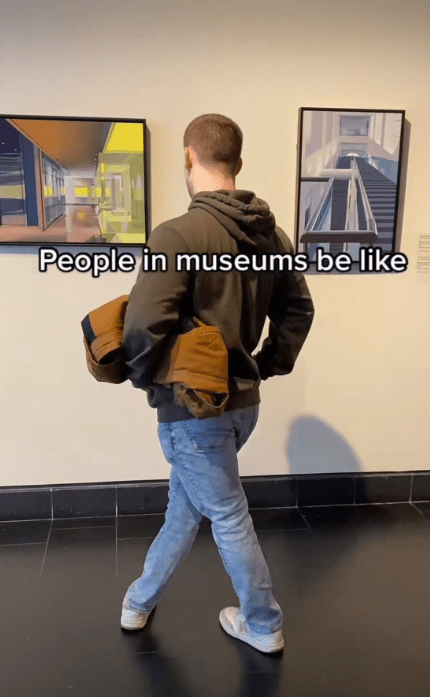 1. When you're 30% sure you understand art but 100% committed to faking it.