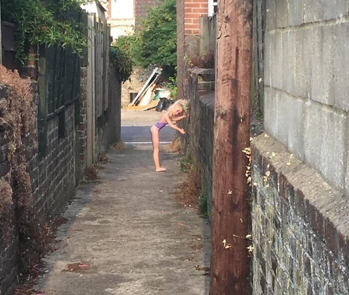'Driving Down A Side Street And Glanced Down An Alley And Had To Do A Double-Take'