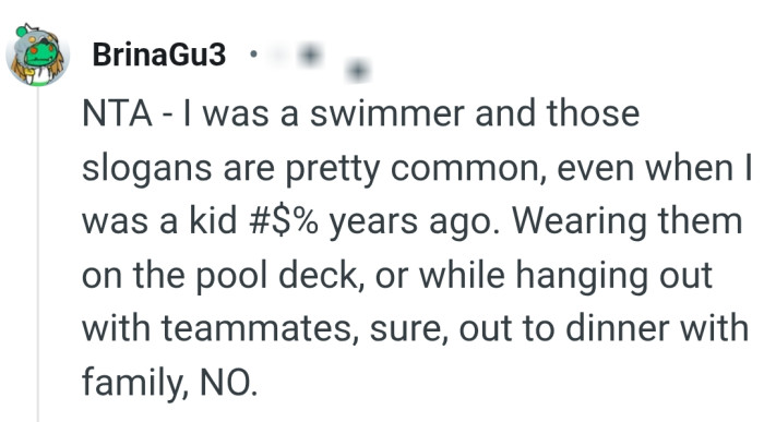 This Redditor says that the slogans are pretty common