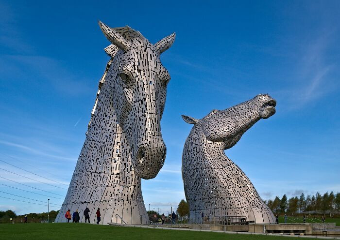 The Kelpies, Grangemouth, Scotland, United Kingdom