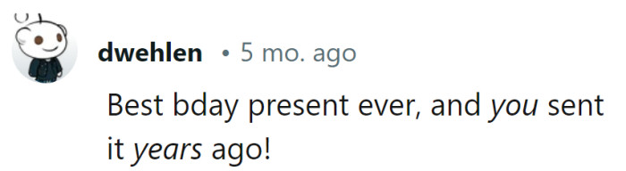 Receiving the steel cube with the trapped ring years ago turned out to be the best birthday present, offering years of amusement and laughter.