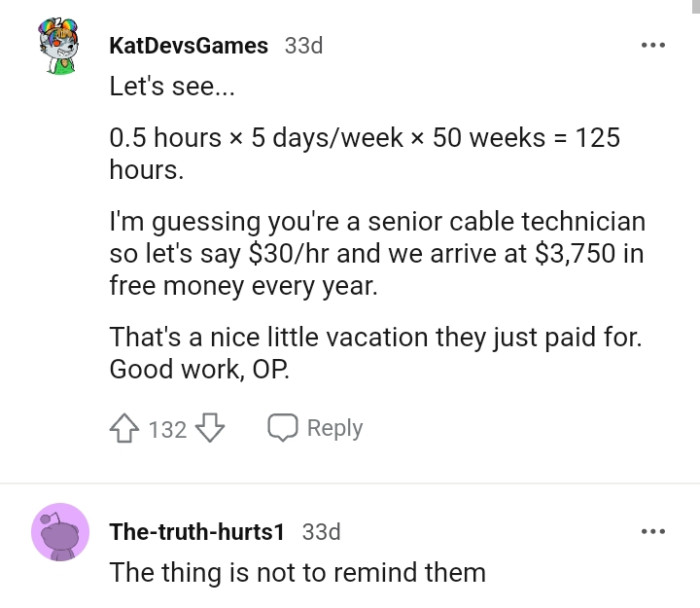 This Redditor is doing the mathematics involved