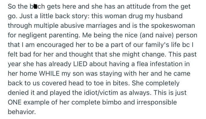 OP Shed Some Light on Their MIL’s Irresponsible Behavior