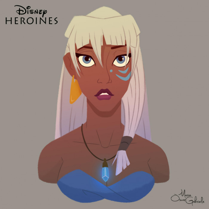 Heroine: Kida (Atlantis: The Lost Empire)