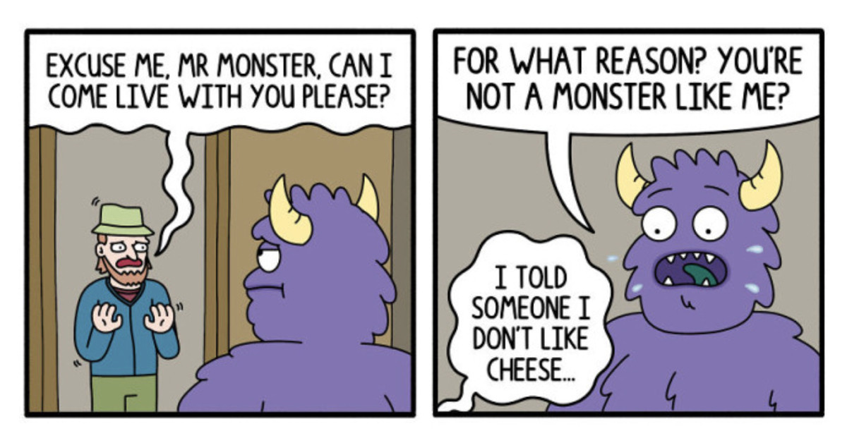 40 Humorous Comics With A Touch Of Darkness