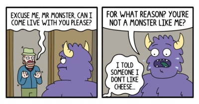 40 Humorous Comics With A Touch Of Darkness