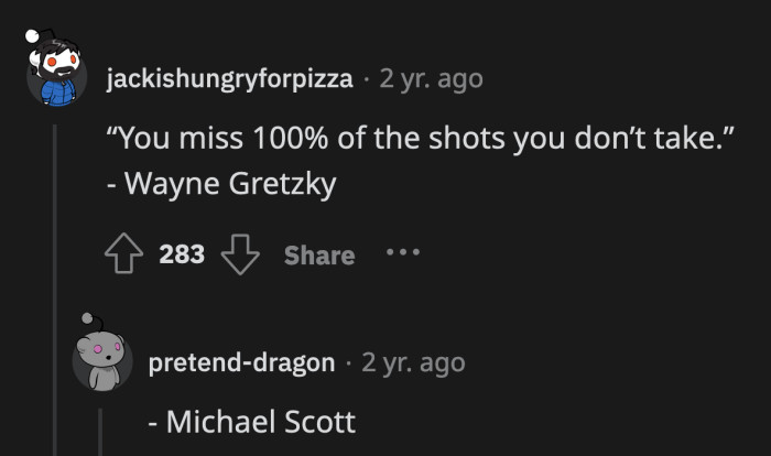 Owen missed his shot by a long mile