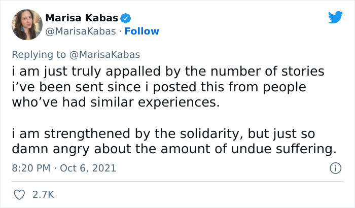 I'm angry about the amount of undue suffering