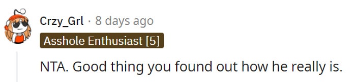 A blessing in disguise.