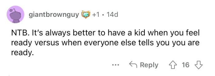 You need to be ready.