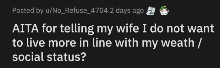 Doing So Is Just Showing Off to Prove to Other People That They Can Afford Expensive Things