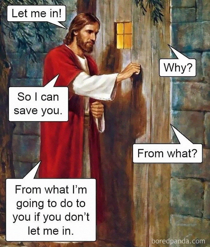 19. Let him in already