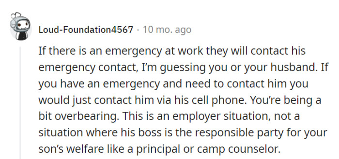 Treating the boss like a camp counselor at work is like using a sledgehammer for a thumbtack.