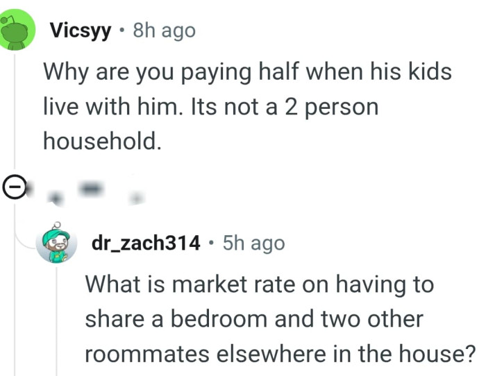 It's not a two person household