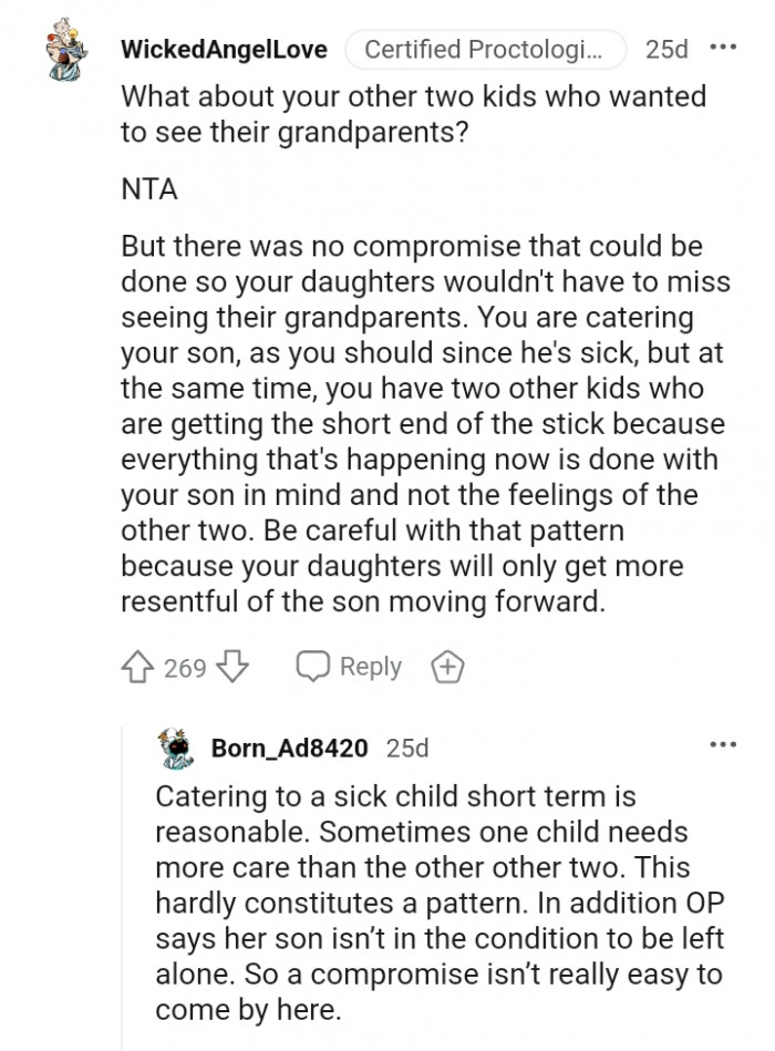 Getting the short end of the stick