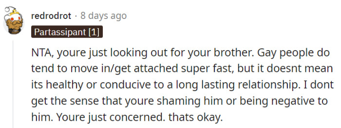 Maybe it was just some sisterly instinct.