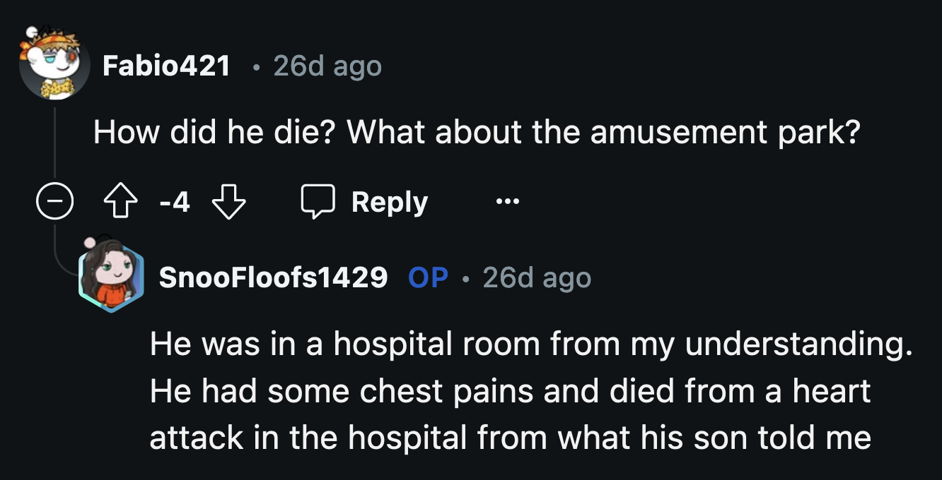 Those were hospital sounds OP heard. Based on the timing, the commenters theorized it was a medical staff member who accidentally answered the call while intending to decline it.