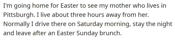 He explained what his plan was: