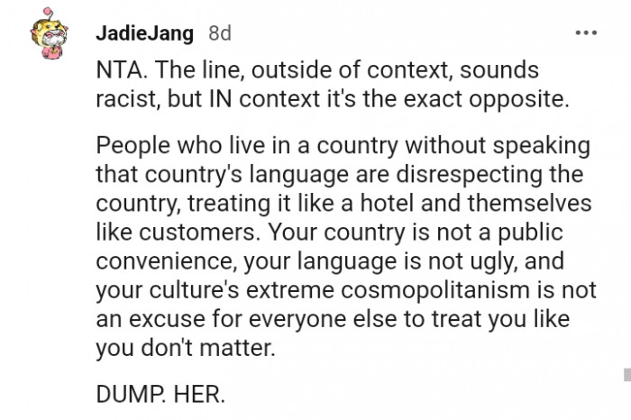 19. Your country is not a public convenience