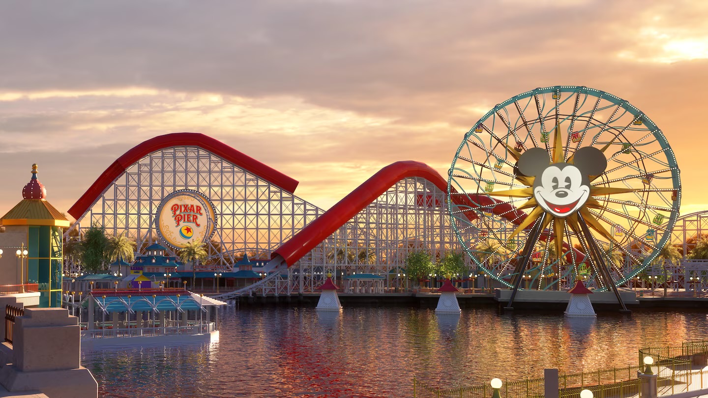 1. Disney California Adventure Park was once just a parking lot