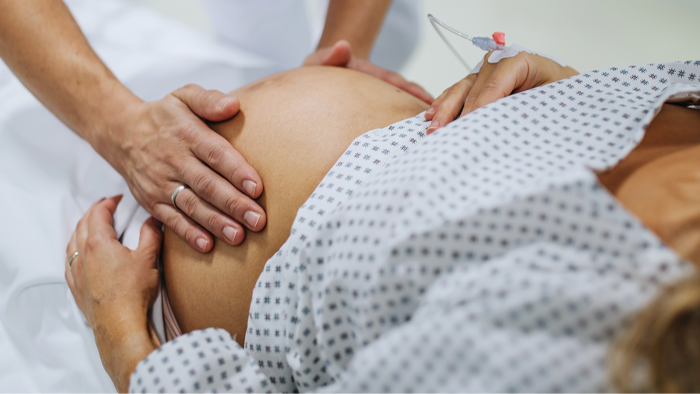 Fertility clinic office entrance, court filing related to parentage disclosure request