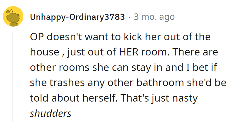 Just nasty—shudders!