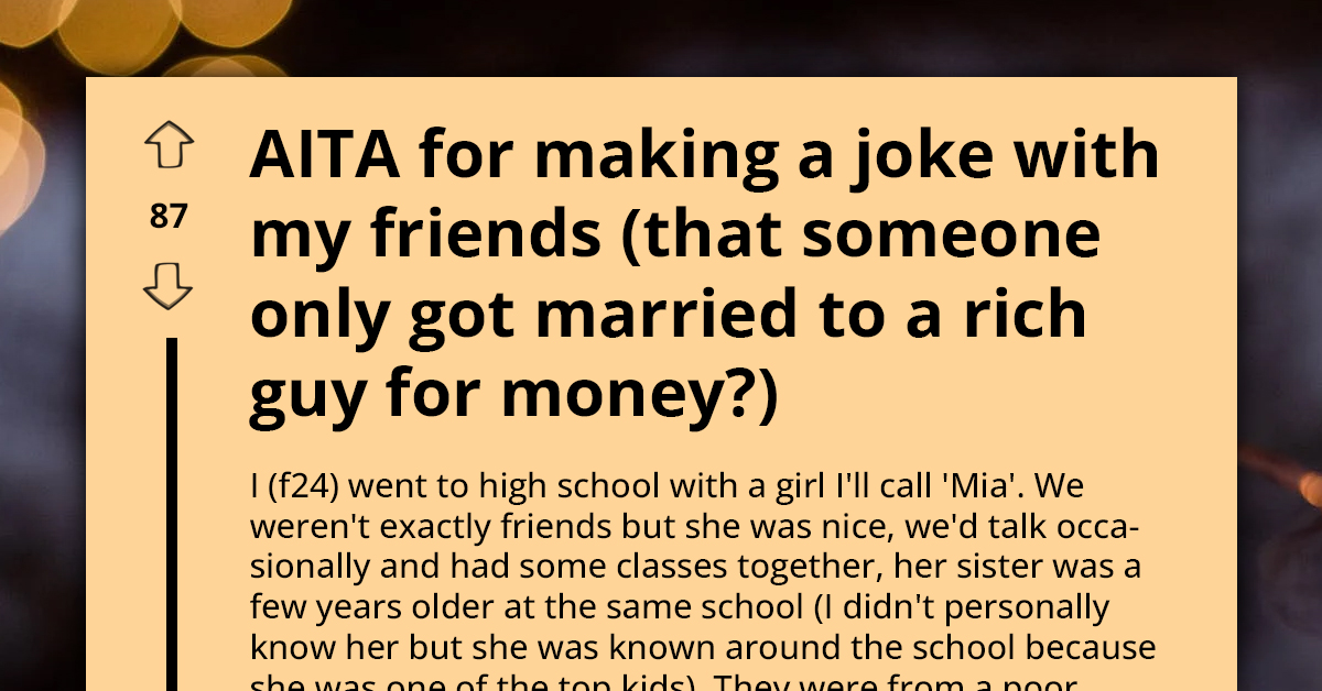 Lady Comes Under Fire For Joking About Girl's Sister Getting Married For Money, Gets Confronted, And The Real Truth Exposed