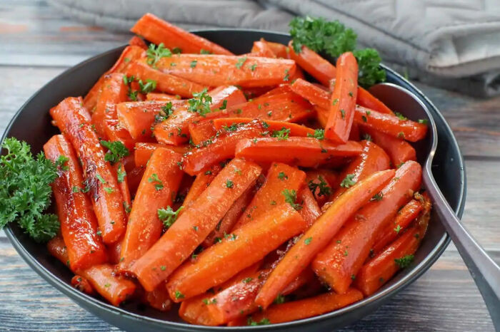 Carrots can be dressed in so many different ways.