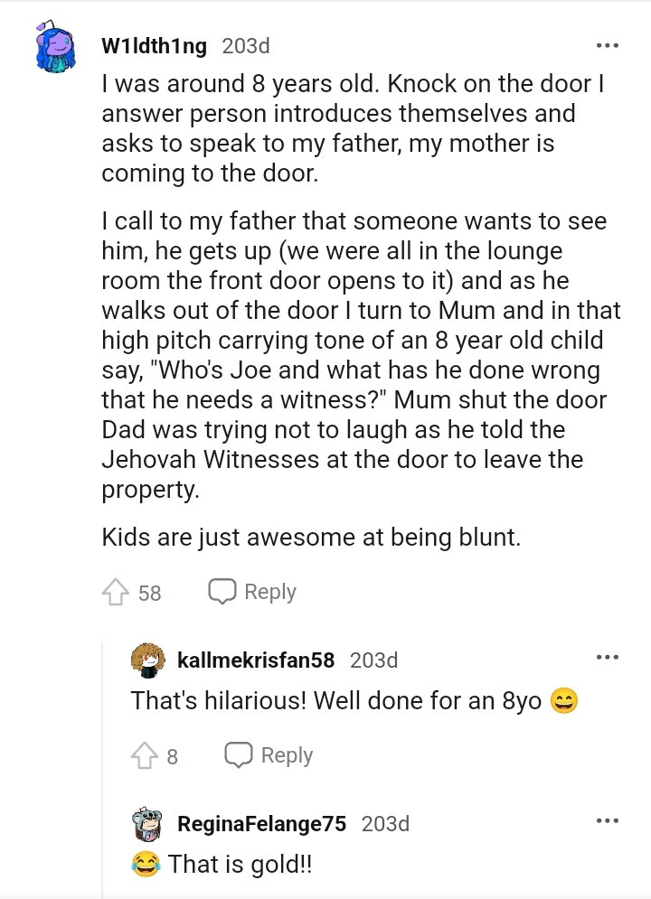 Who's Joe and what has he done that he needs a witness?