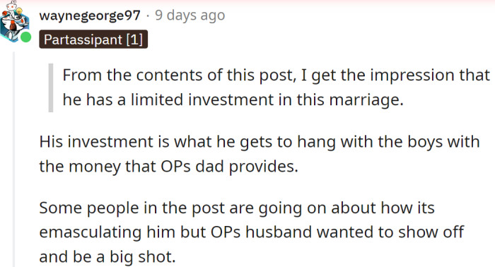 Another one agreed and added: