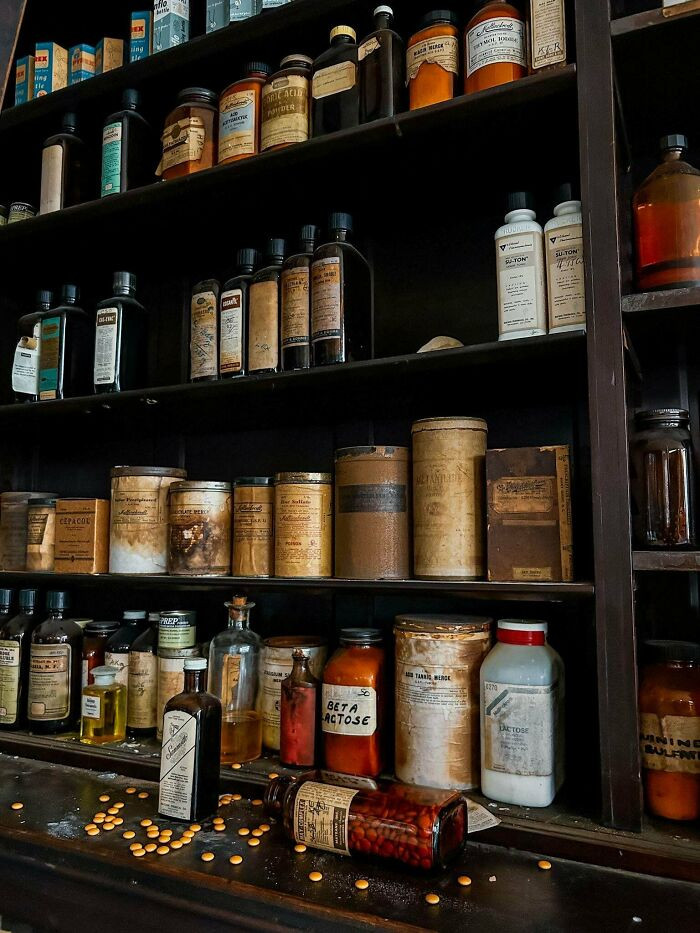"Abandoned Drug Store Hidden In A Small Town"