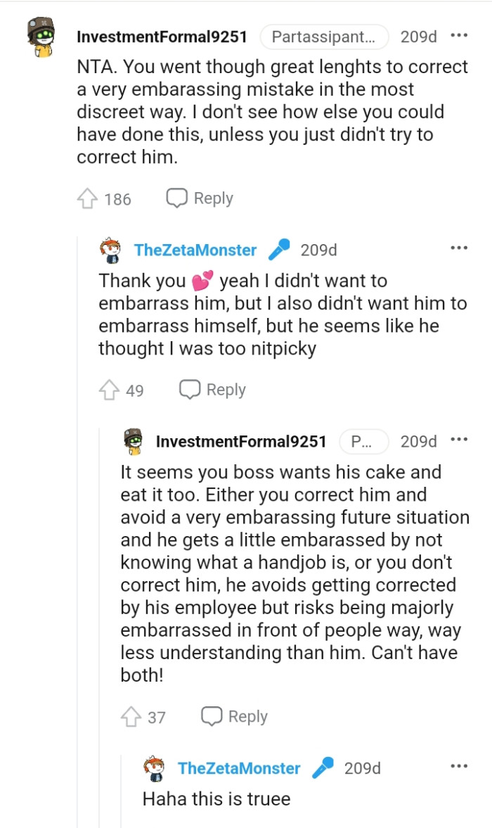 This Redditor didn't see any other way it could be done