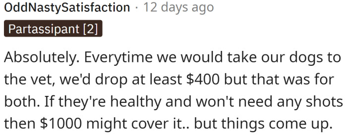 Things tend to come up when you least expect them...