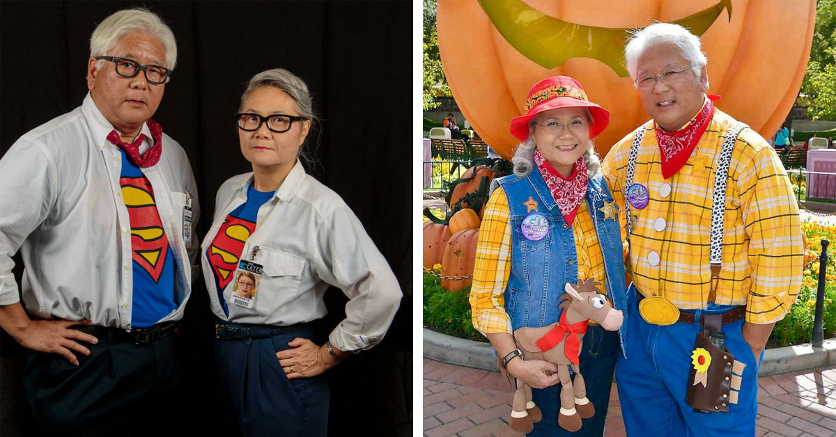 This Retired Couple Cosplay Disney Characters Together and Prove to Be Total Relationship Goals