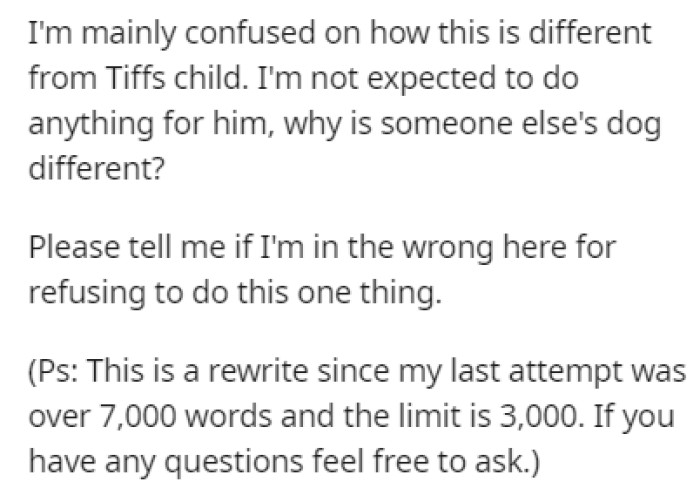 OP Turned to Reddit to See if They Were in the Wrong for Refusing to Bathe the Dogs